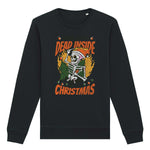 Dead Inside Christmas | Vintage Rocker Sweatshirt Chroma Clothing