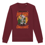 Dead Inside Christmas | Vintage Rocker Sweatshirt Chroma Clothing