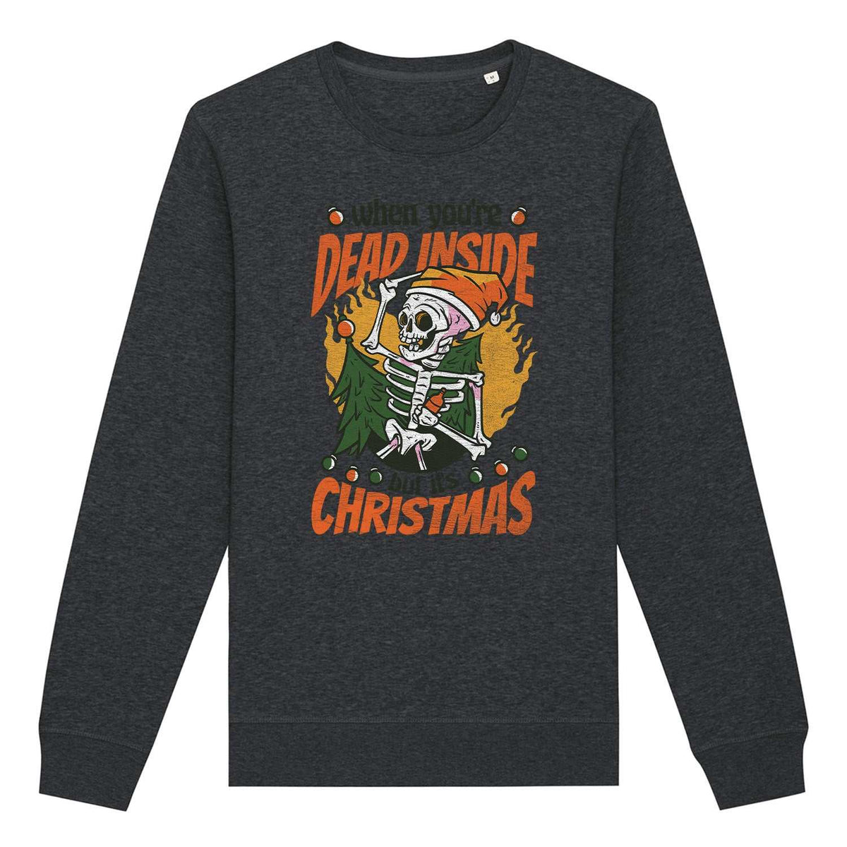 Dead Inside Christmas | Vintage Rocker Sweatshirt Chroma Clothing