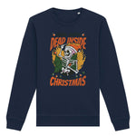 Dead Inside Christmas | Vintage Rocker Sweatshirt Chroma Clothing