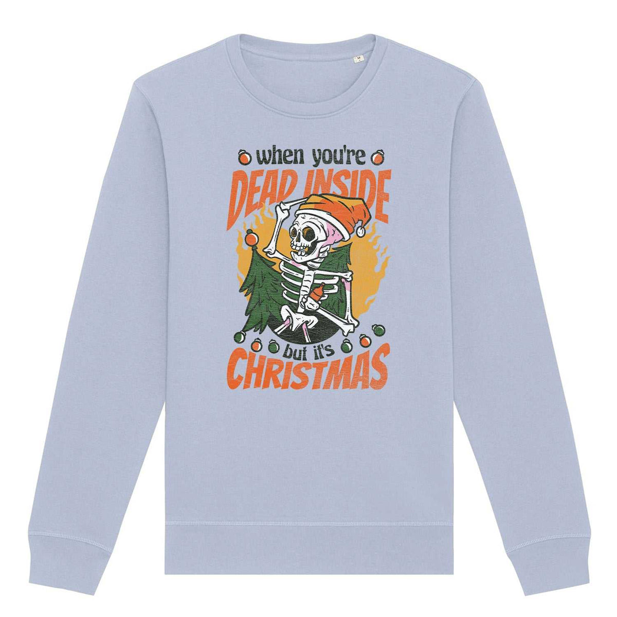 Dead Inside Christmas | Vintage Rocker Sweatshirt Chroma Clothing