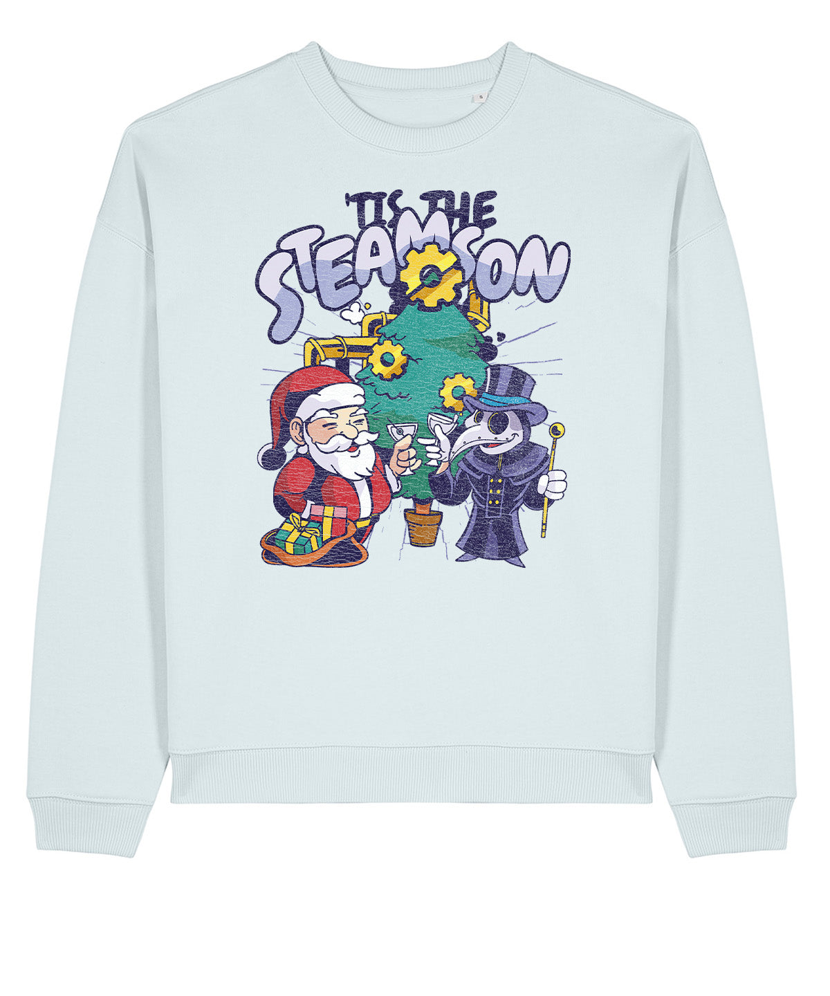 Tis The Steamson Christmas Steampunk | Stanley Radder Sweatshirt