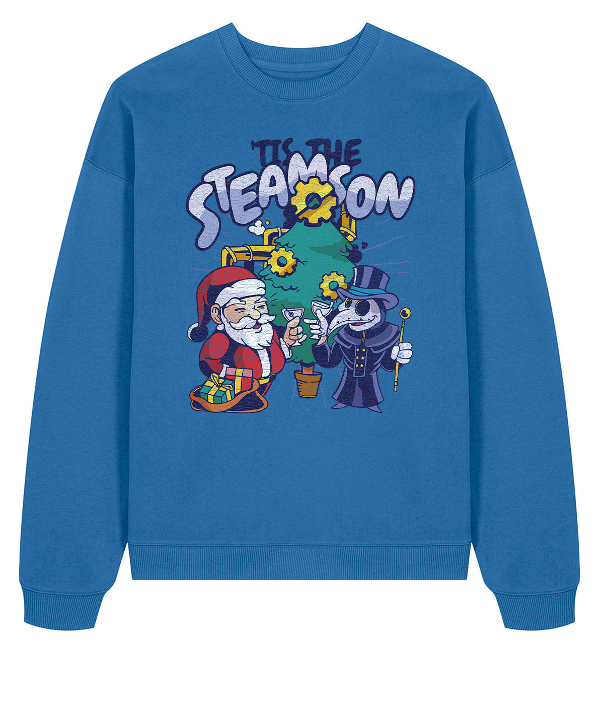 Tis The Steamson Christmas Steampunk | Stanley Radder Sweatshirt