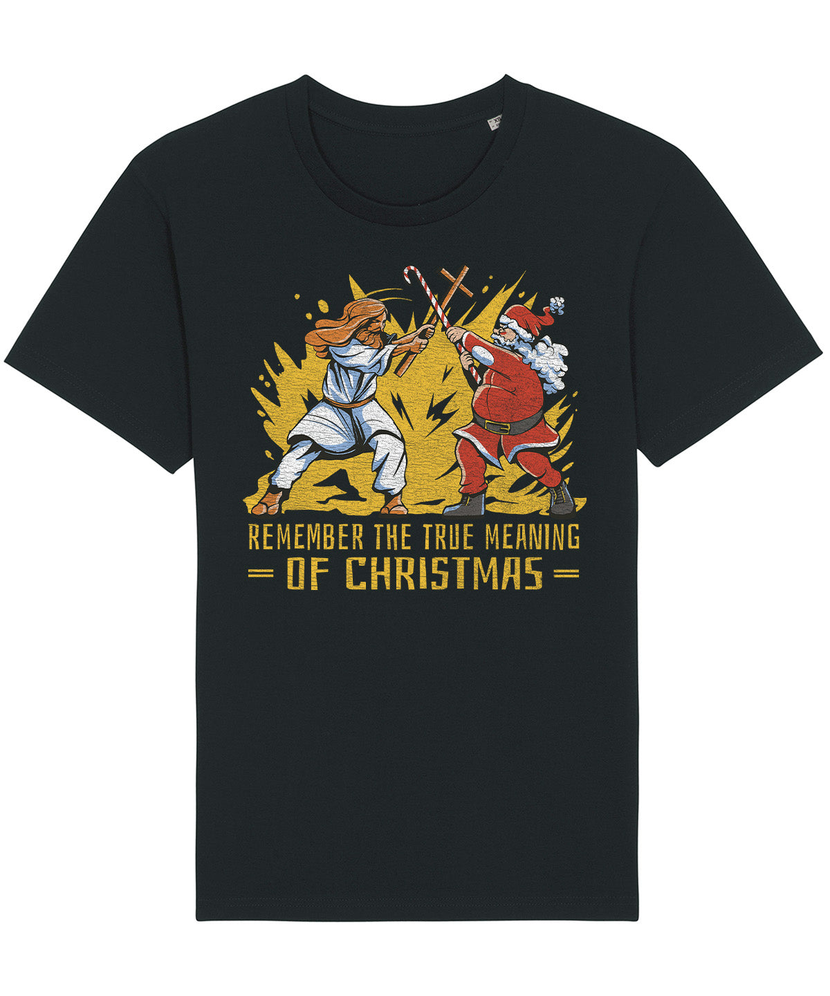True Meaning Of Christmas | Vintage Christmas Rocker T-Shirt