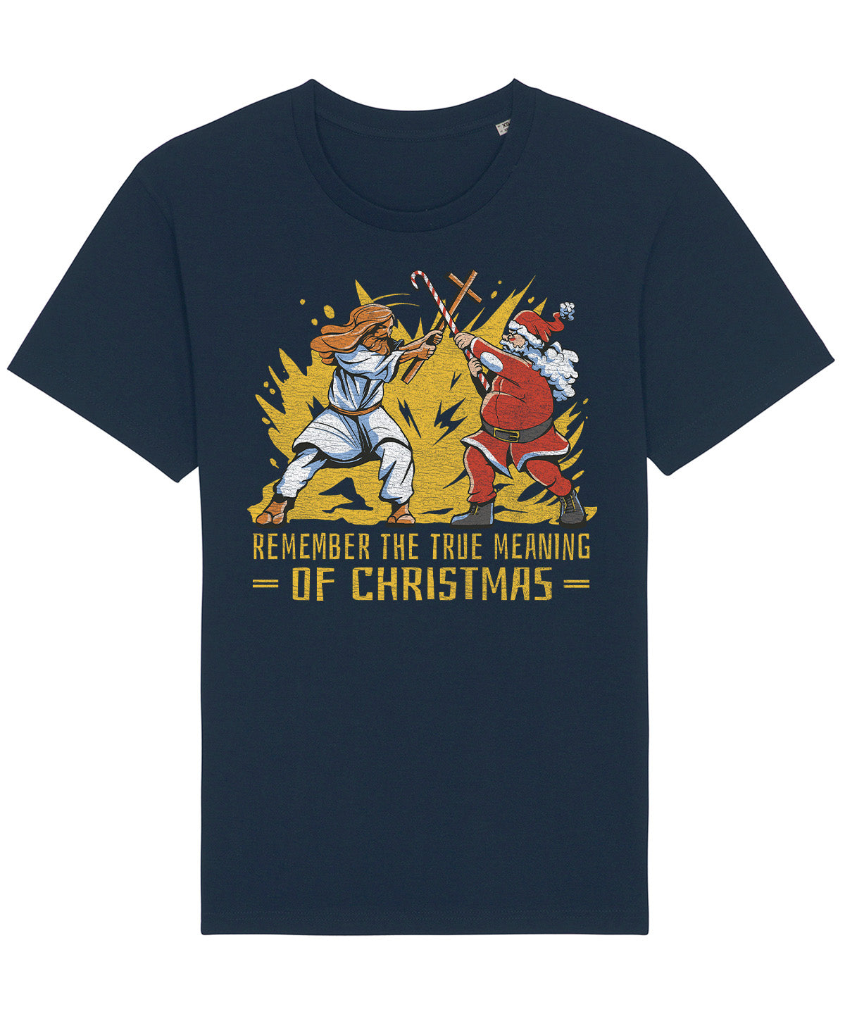 True Meaning Of Christmas | Vintage Christmas Rocker T-Shirt