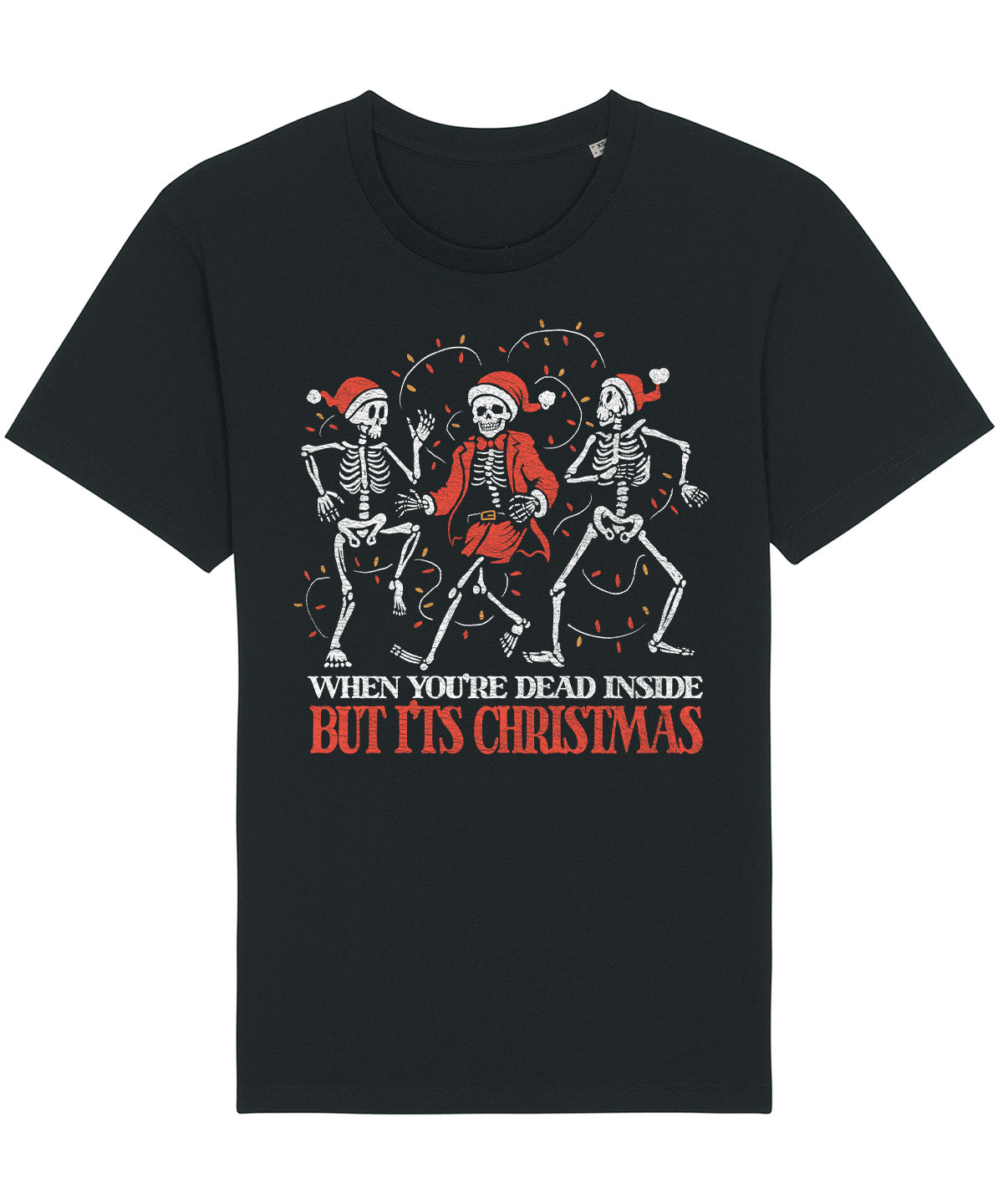 Dead Skeletons | Vintage Christmas Rocker T-Shirt