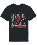Dead Skeletons | Vintage Christmas Rocker T-Shirt