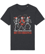 Dead Skeletons | Vintage Christmas Rocker T-Shirt
