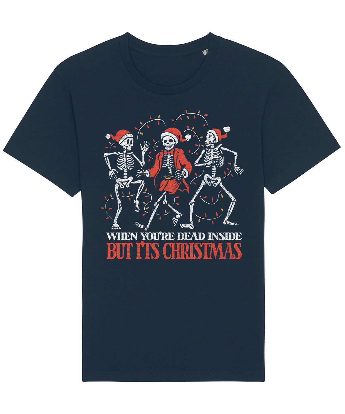 Dead Skeletons | Vintage Christmas Rocker T-Shirt