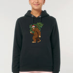Bigfoot Xmas | Vintage Rocker Hoodie