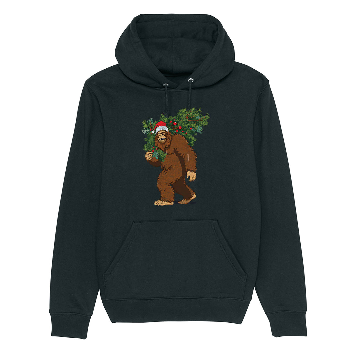 Bigfoot Xmas | Vintage Rocker Hoodie