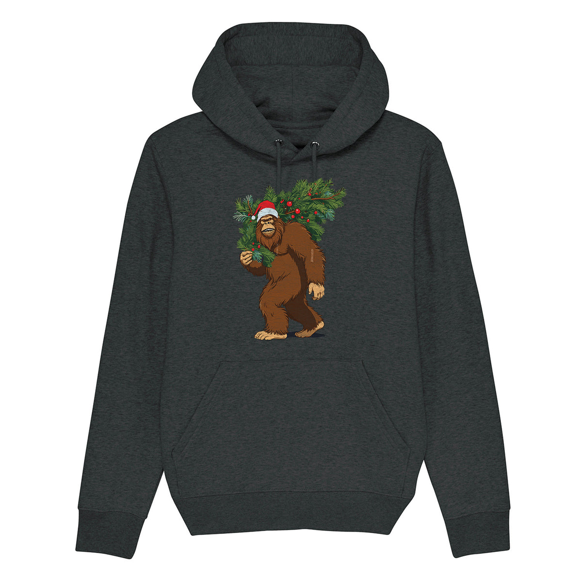 Bigfoot Xmas | Vintage Rocker Hoodie