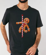 Gingerbread Dancer | Vintage Christmas Rocker T-Shirt