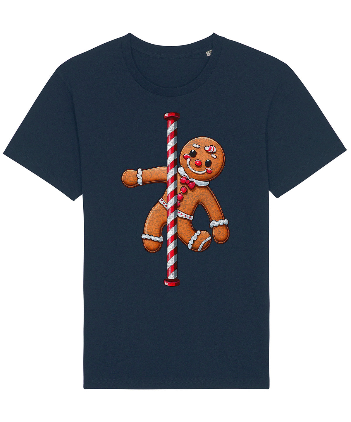 Gingerbread Dancer | Vintage Christmas Rocker T-Shirt