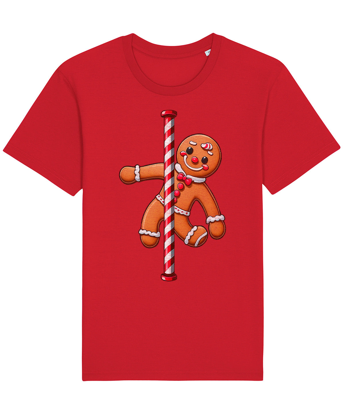 Gingerbread Dancer | Vintage Christmas Rocker T-Shirt