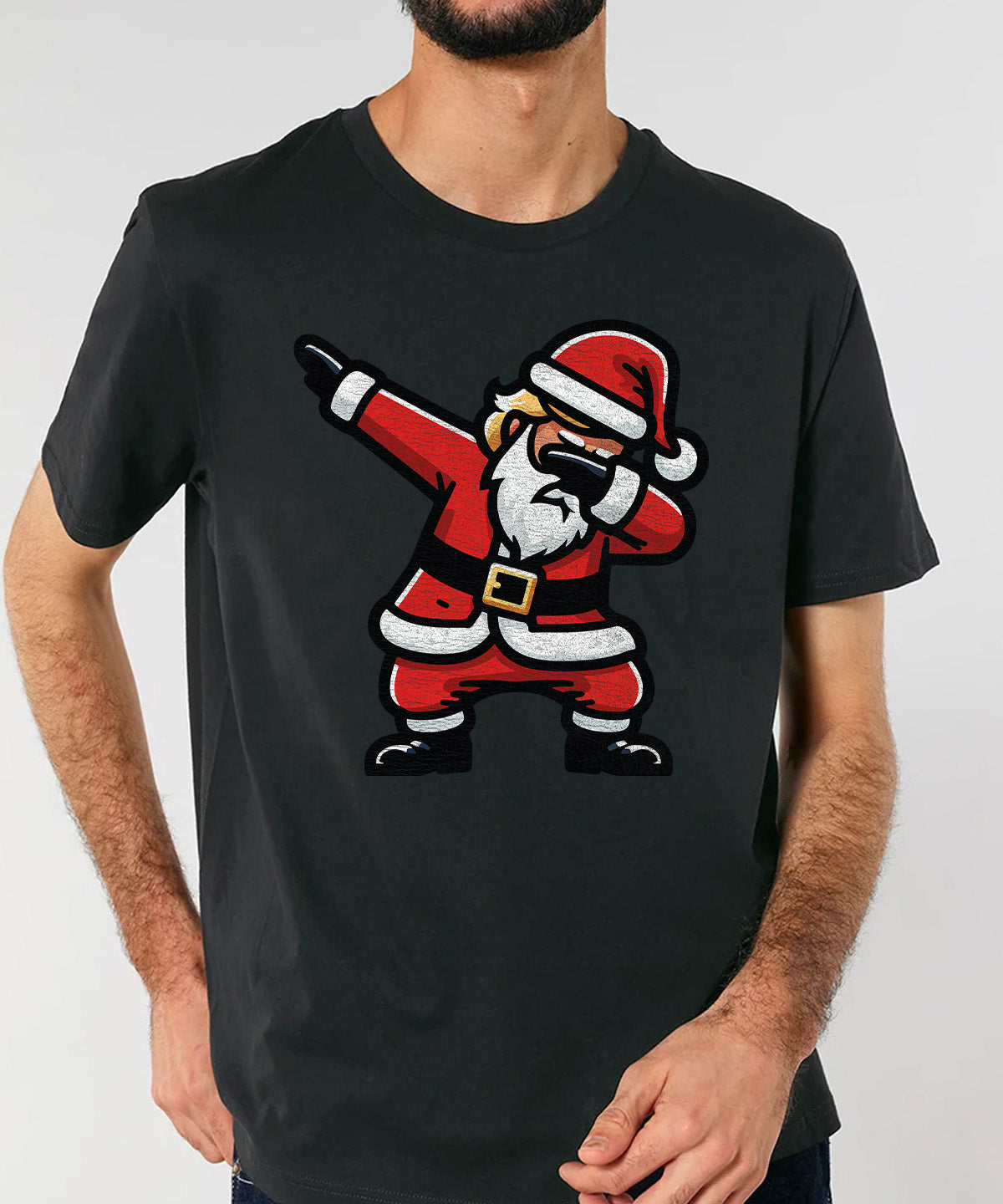 Santa Dab | Vintage Christmas Rocker T-Shirt