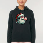 Bubblegum Santa | Vintage Rocker Hoodie