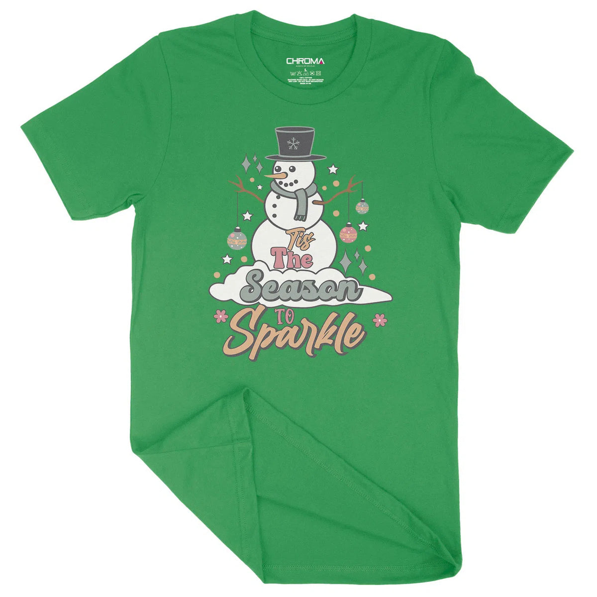The Season To Sparkle | Unisex Christmas T-Shirt Chroma Clothing