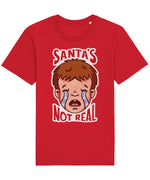 Santa's Not Real | Vintage Christmas Rocker T-Shirt