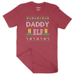 Daddy Elf Festive Stitch | Unisex Christmas T-Shirt Chroma Clothing