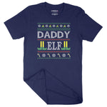 Daddy Elf Festive Stitch | Unisex Christmas T-Shirt Chroma Clothing