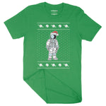 Spaceman Santa Hat | Unisex Christmas T-Shirt Chroma Clothing