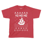 Yo Ho Ho Pirate Festive Stitch | Kids Christmas T-Shirt Chroma Clothing