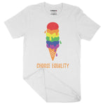 Choose Equality LGBTQ | Unisex Adult T-Shirt Chroma Clothing