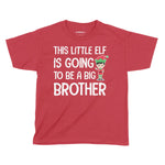 This Little Elf Brother | Kids Christmas T-Shirt Chroma Clothing