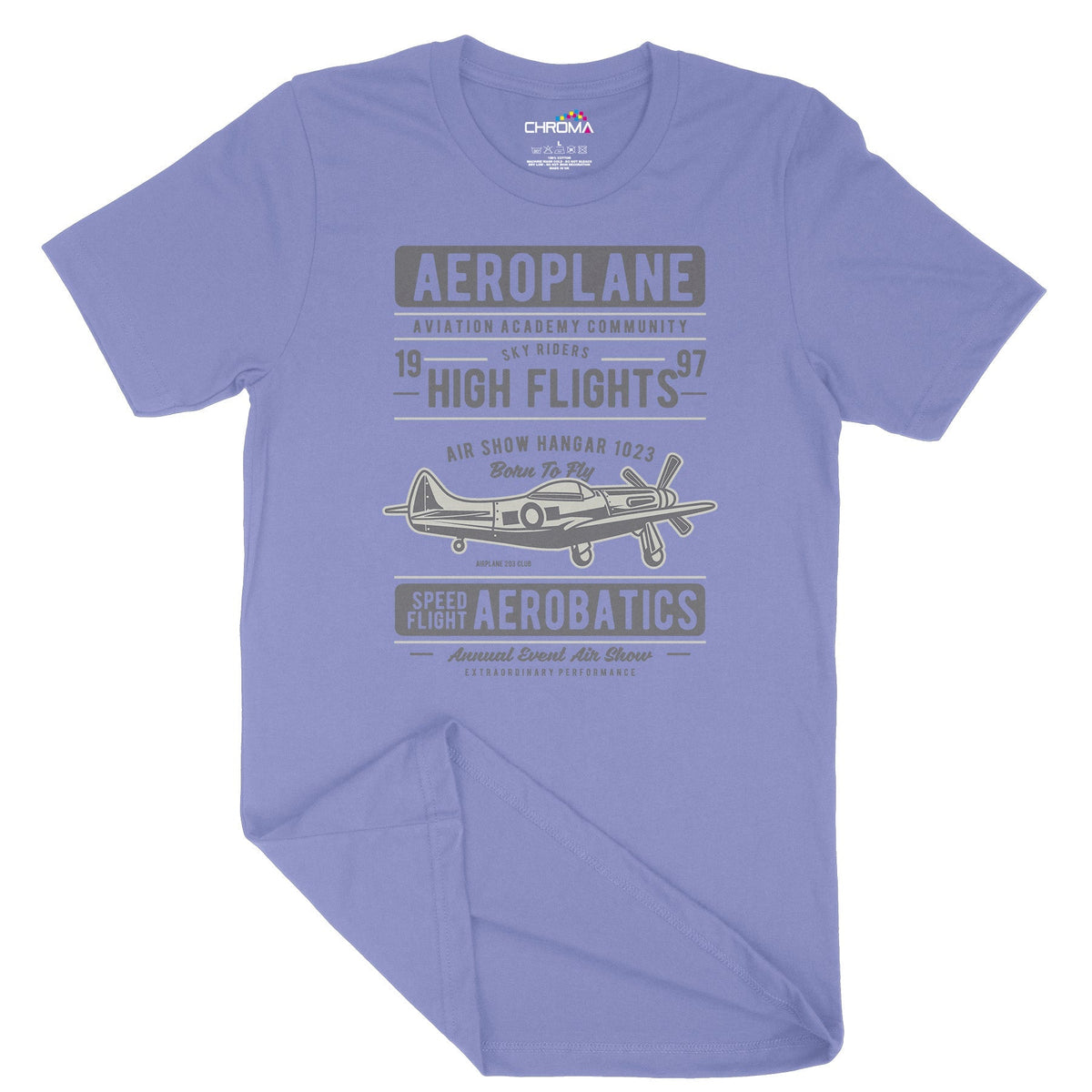 Aeroplane | Vintage Adult T-Shirt | Classic Vintage Clothing Chroma Clothing