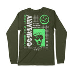 Aliveness | Dual Print | Long-Sleeve T-Shirt | Premium Quality Streetw Chroma Clothing