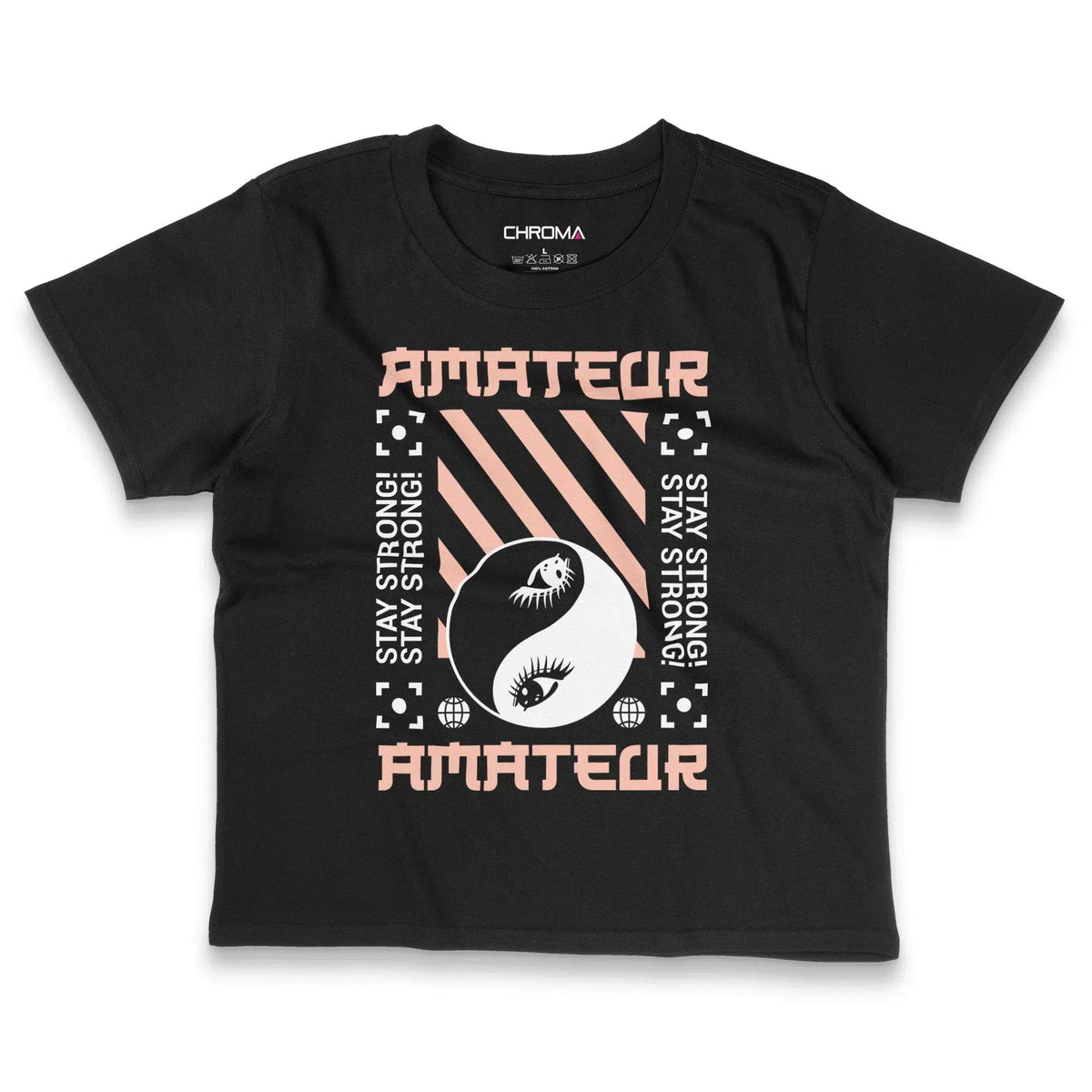 Amateur | Women's Cropped T-Shirt Chroma Clothing