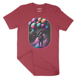 Astro Balloons Unisex Adult T-Shirt Chroma Clothing