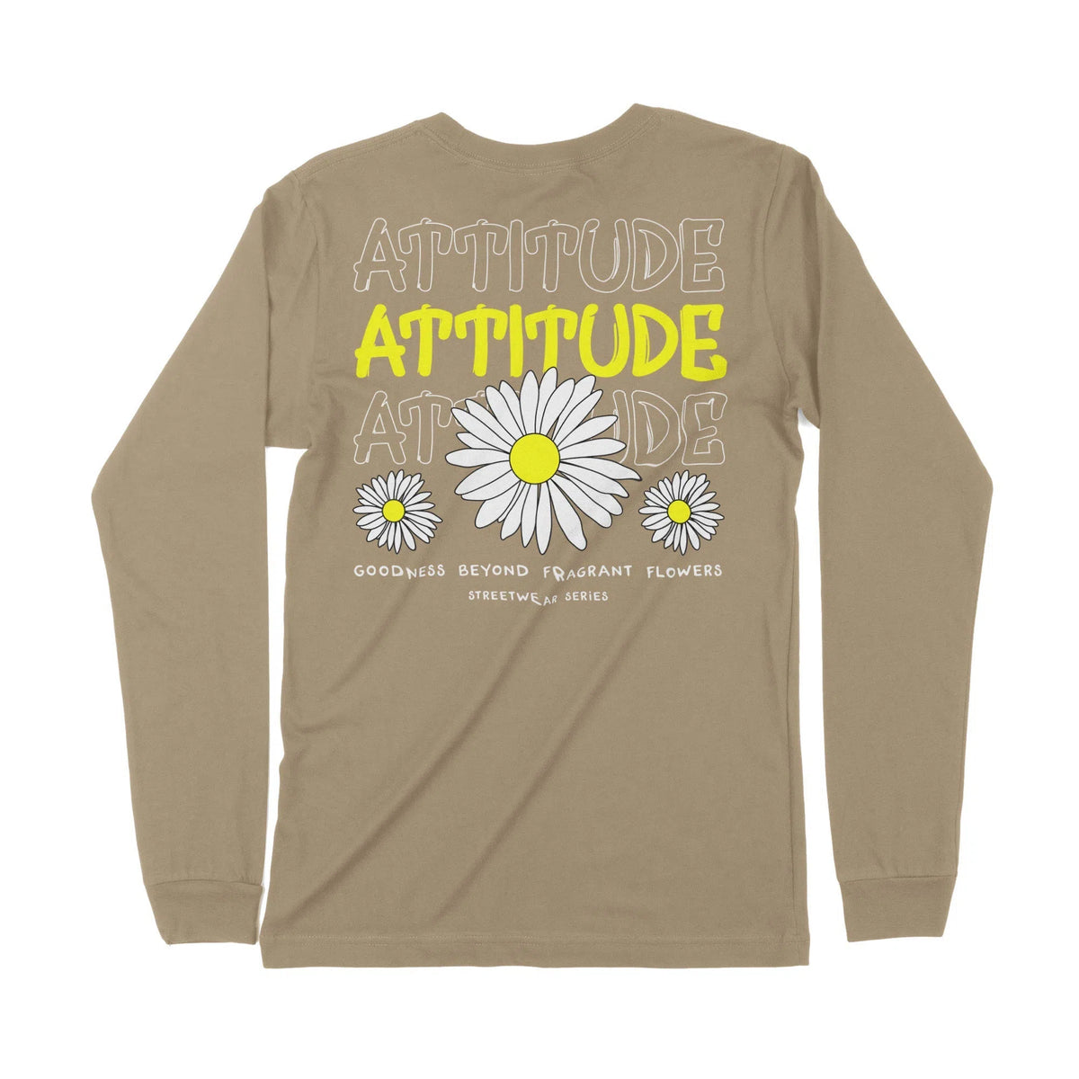 Attitude | Dual Print | Long-Sleeve T-Shirt | Premium Quality Streetwe Chroma Clothing