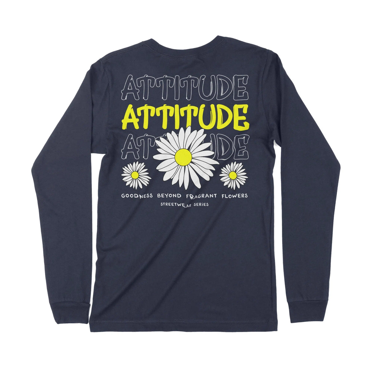 Attitude | Dual Print | Long-Sleeve T-Shirt | Premium Quality Streetwe Chroma Clothing