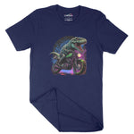 Badass Dinosaur Club Unisex Adult T-Shirt Chroma Clothing