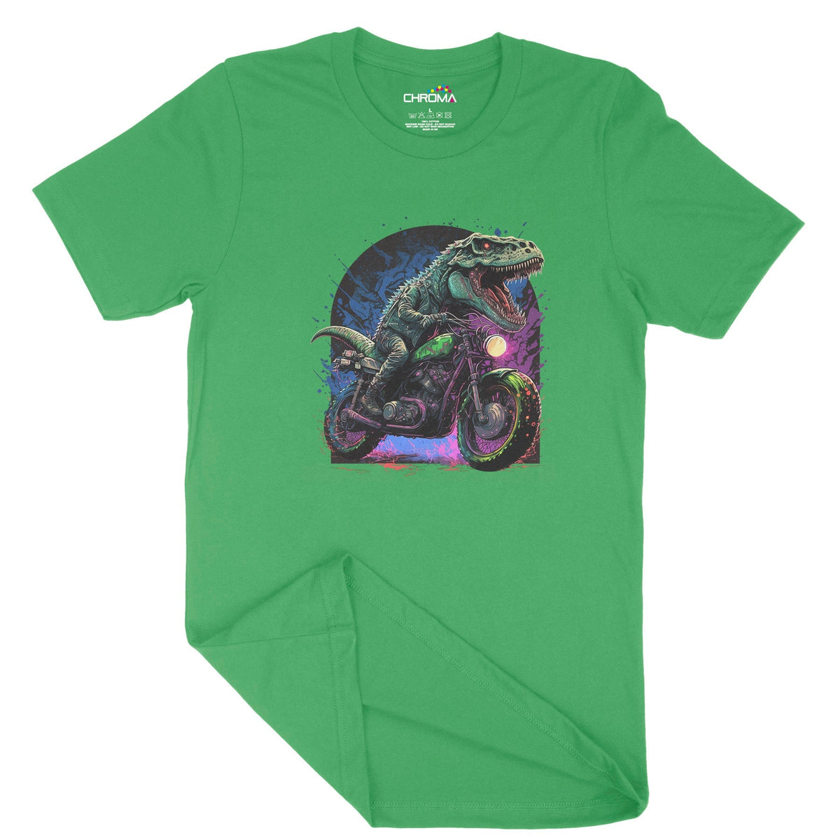 Badass Dinosaur Club Unisex Adult T-Shirt Chroma Clothing