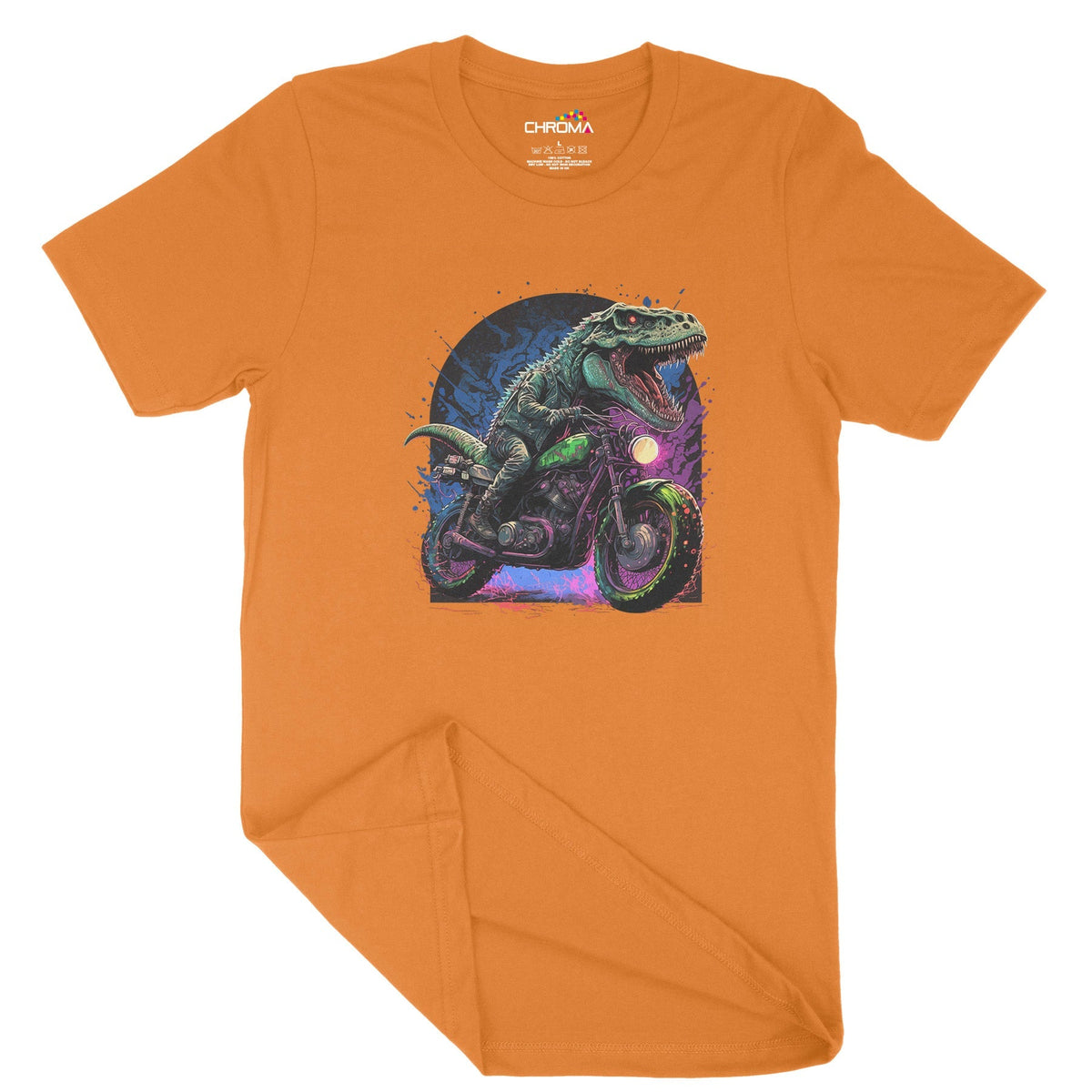 Badass Dinosaur Club Unisex Adult T-Shirt Chroma Clothing