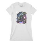 Badass Dinosaur Club Women's Classic Fitted T-Shirt Chroma Clothing