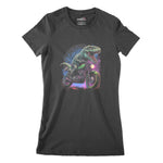 Badass Dinosaur Club Women's Classic Fitted T-Shirt Chroma Clothing