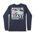 Beast | Back Print | Long-Sleeve T-Shirt | Premium Quality Streetwear Chroma Clothing