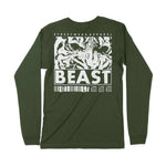 Beast | Back Print | Long-Sleeve T-Shirt | Premium Quality Streetwear Chroma Clothing