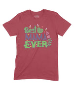 Best Mama Ever Men's Unisex Adult T-Shirt Chroma Clothing