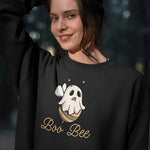 Boo-Bee Halloween Unisex Adult Sweatshirt | Premium Halloween Clothing Chroma Clothing