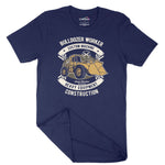 Bulldozer Construction | Vintage Adult T-Shirt | Classic Vintage Cloth Chroma Clothing