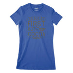 But First Cocoa Women's Classic Fitted T-Shirt Chroma Clothing