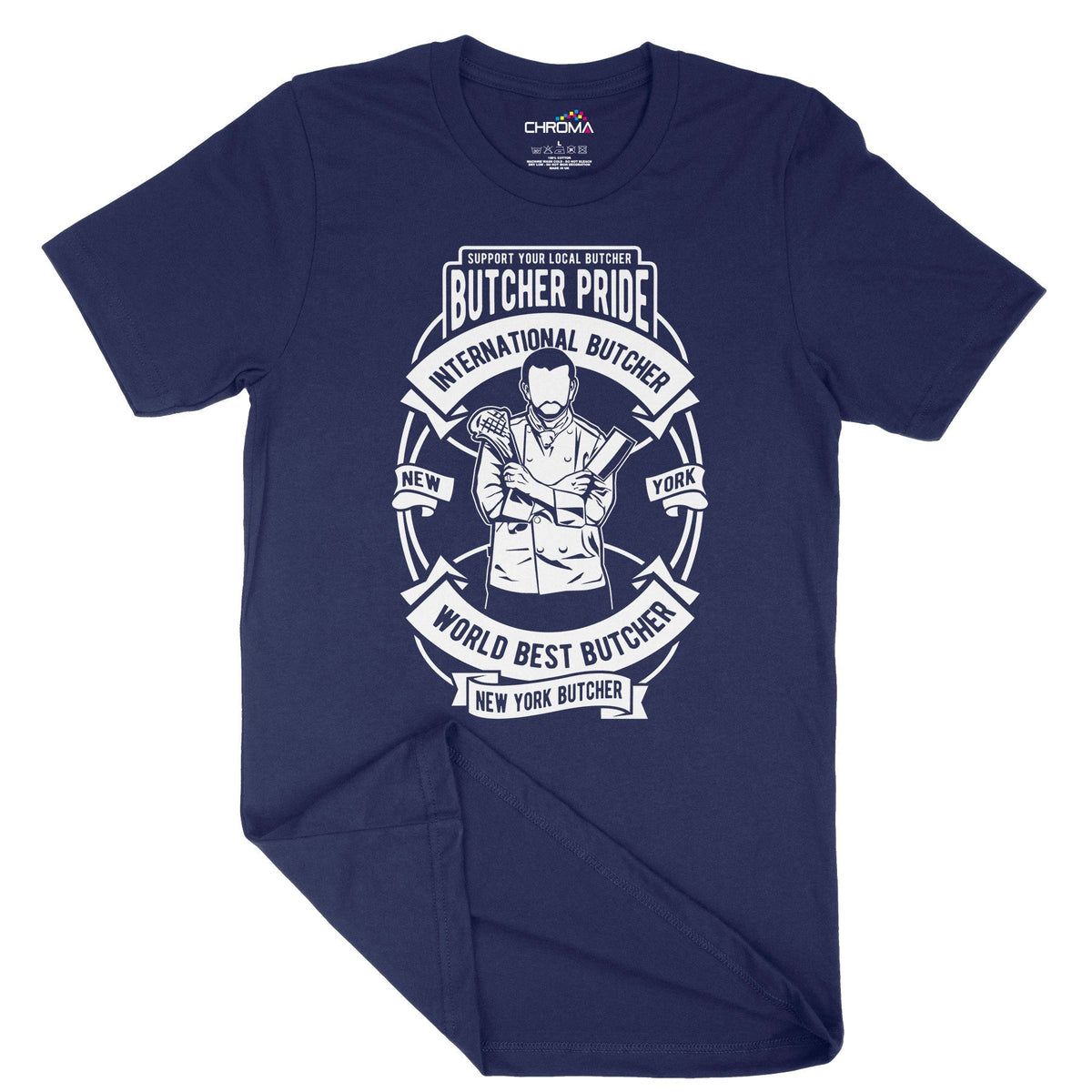 Butcher Pride | Vintage Adult T-Shirt | Classic Vintage Clothing Chroma Clothing