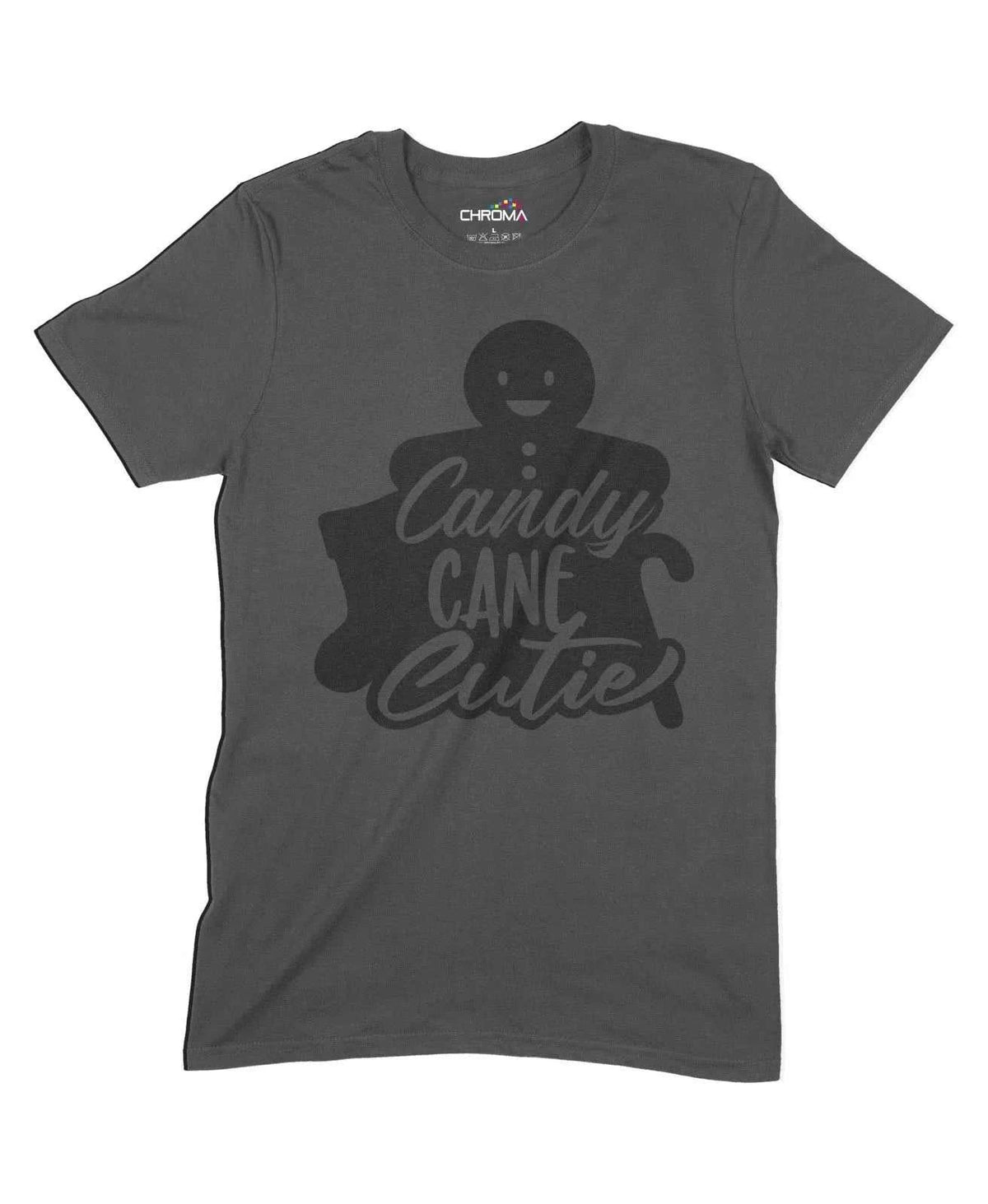 Candy Cane Cutie Unisex Adult T-Shirt Chroma Clothing