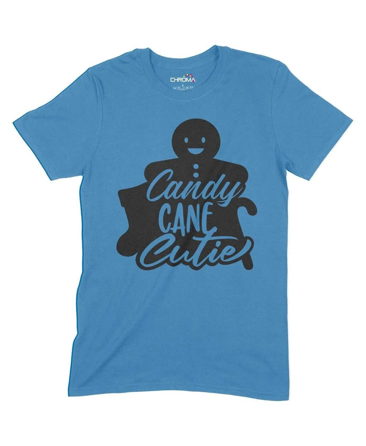 Candy Cane Cutie Unisex Adult T-Shirt Chroma Clothing