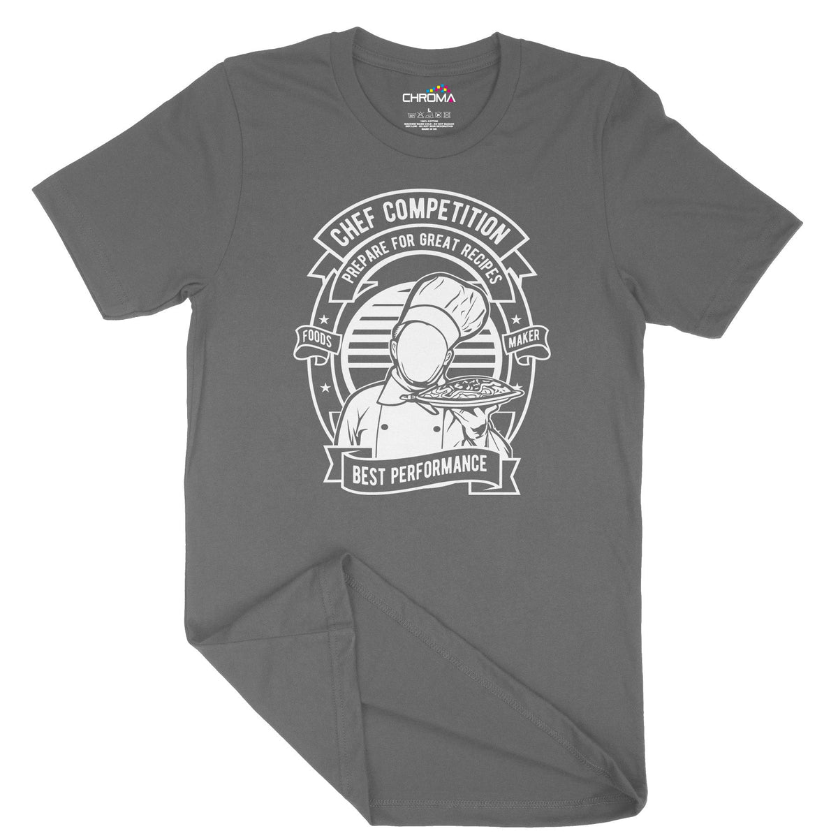 Chef Competiton | Vintage Adult T-Shirt | Classic Vintage Clothing Chroma Clothing